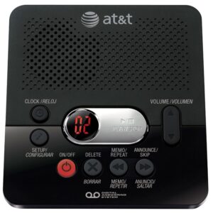Digital Answering Machine with 60-Minute Recording & Call Screening